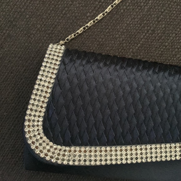 Navy Blue Evening Bag - Picture 3 of 4